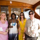 Ashley Cooper, SCENE Committee members Tasha Tucker and Sterling Kenan, and Christine Beddia